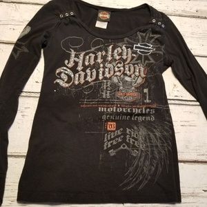 Womens Harley Davidson Long Sleeve